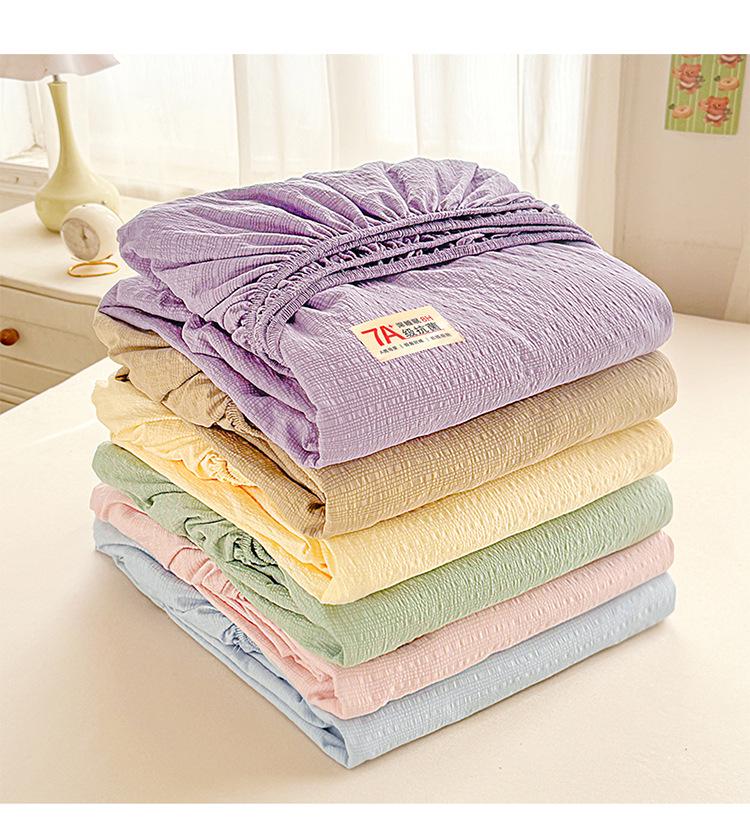 A-Grade Solid Color Bedspread and Dustproof Fitted Sheet for Simmons Taiwan Bedding
