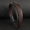 Retro Woven Bracelet with Magnetic Buckle - Simple European & American Style