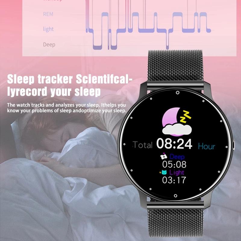 SACOSDING Smart Watch for Men Women Bluetooth Call Heart Rate Fitness Tracker with 1.39 Inch Screen IP67 Waterproof Smartwatch Android