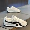 Shoes men's popular frosted leather casual shoes in spring  Kwai super hot comfortable light versatile ins men's shoes