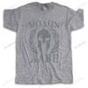 New Movie T Shirt Unique Spartan For Men Tshirt Male Cheap Custom Tshirts Molon Labe Ghost Flag Short Sleeve Round Neck
