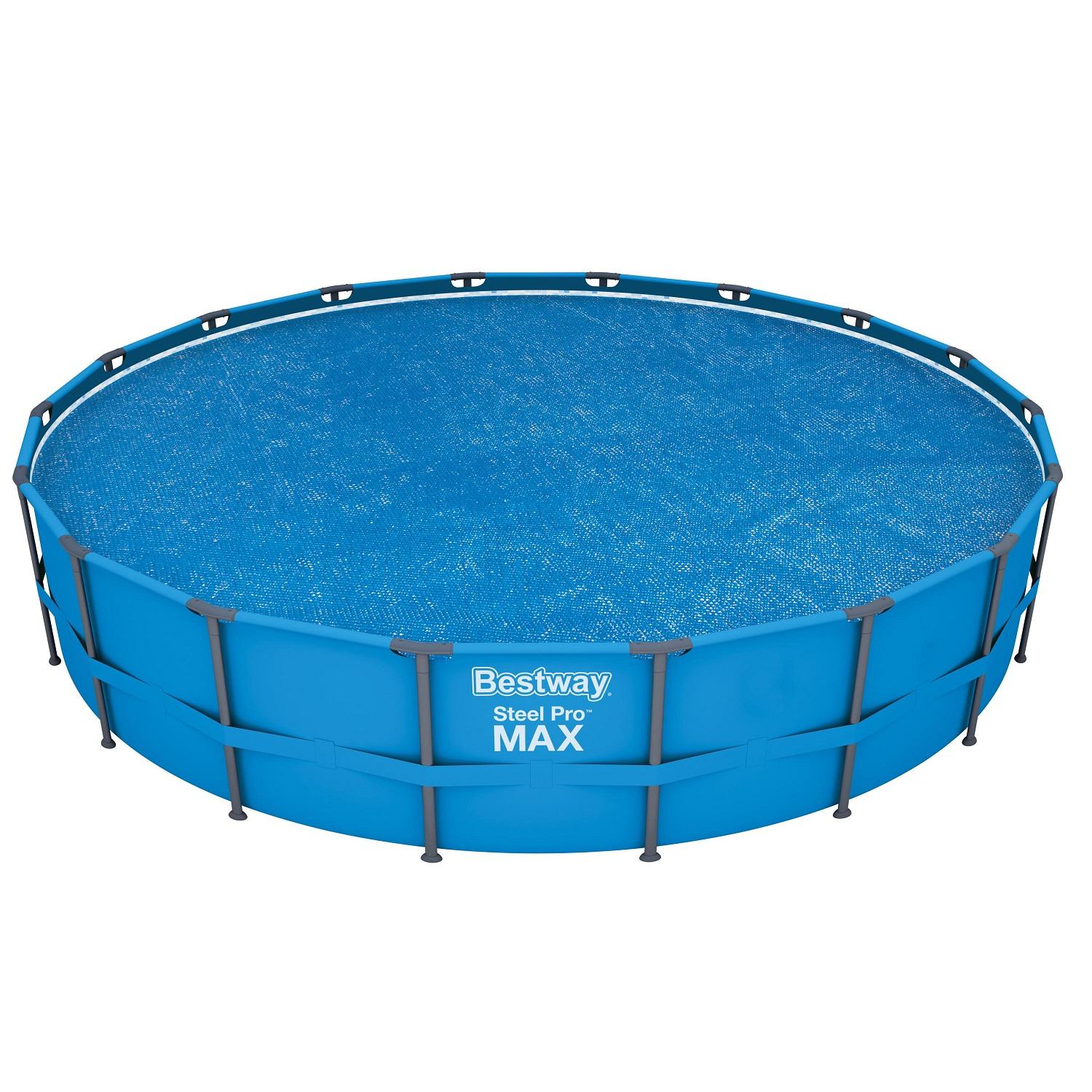 Blau Solar-Poolabdeckung Flowclear 549 Cm Bestway - Bild 5