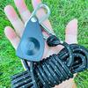 Guy Rope Rope Ratchet Flexible Bracket Pulley Adjustment Tent Rope