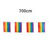 14X21cm 25 Stück 7M Regenbogen Flagge Regenbogen Homosexuell Lesben Homosexuell LGBT Stolz