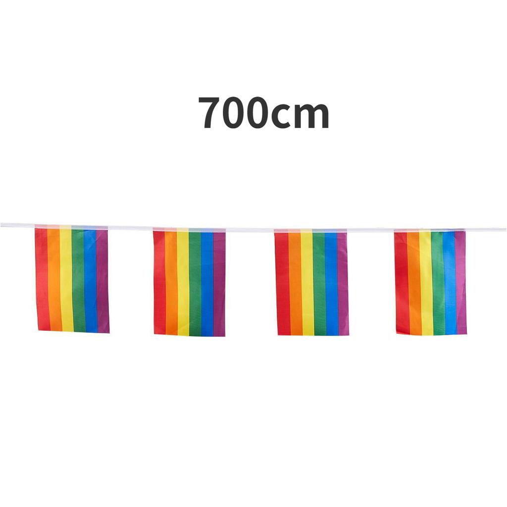 14X21cm 25 Stück 7M Regenbogen Flagge Regenbogen Homosexuell Lesben Homosexuell LGBT Stolz