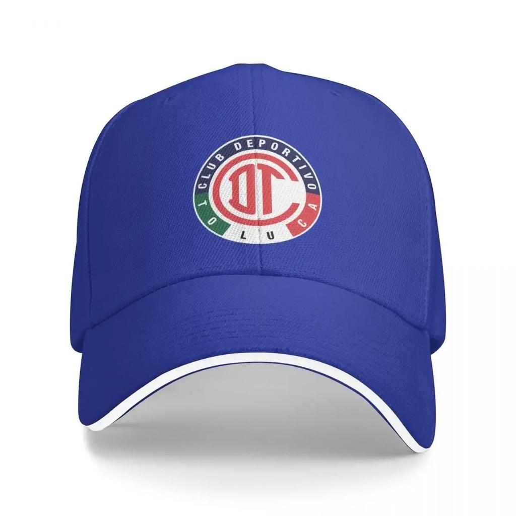 Deportivo Toluca Futbol Club Mexican Diablos Rojos Baseball Cap Golf Icon Elegant Women's Hats Men's