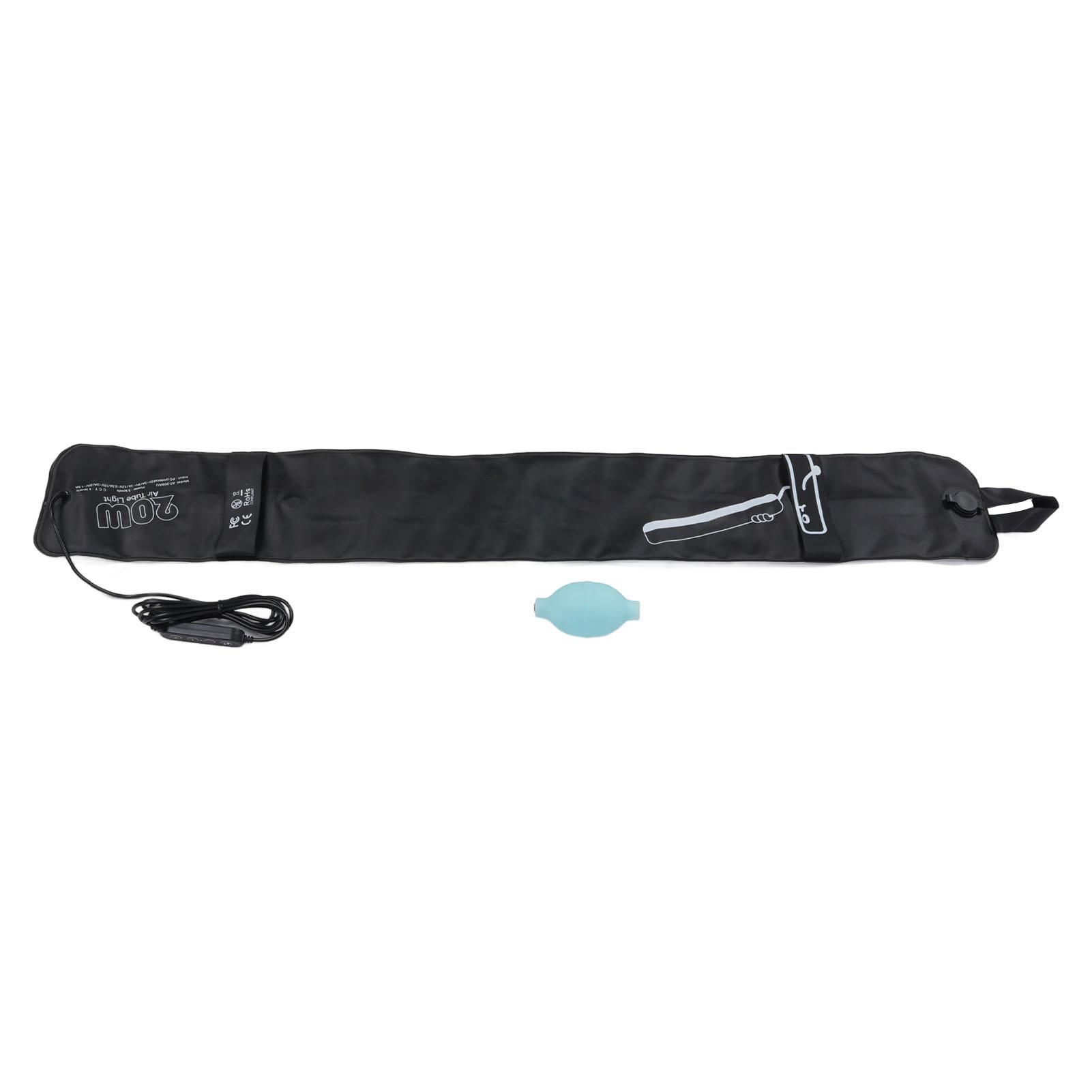 

20 Вт двухцветный надувной трубчатый светильник складной 272 светодиода ручной магнитный 2700K до 6500K CRI 96+ Air