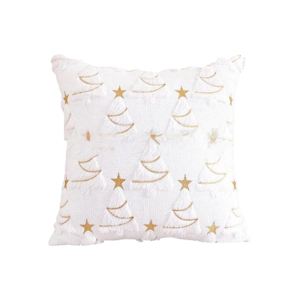 Merry Christmas, Throw Pillow Cover, Winter Holiday, Cushion Cover Sofa Decoration, Christmas Tree