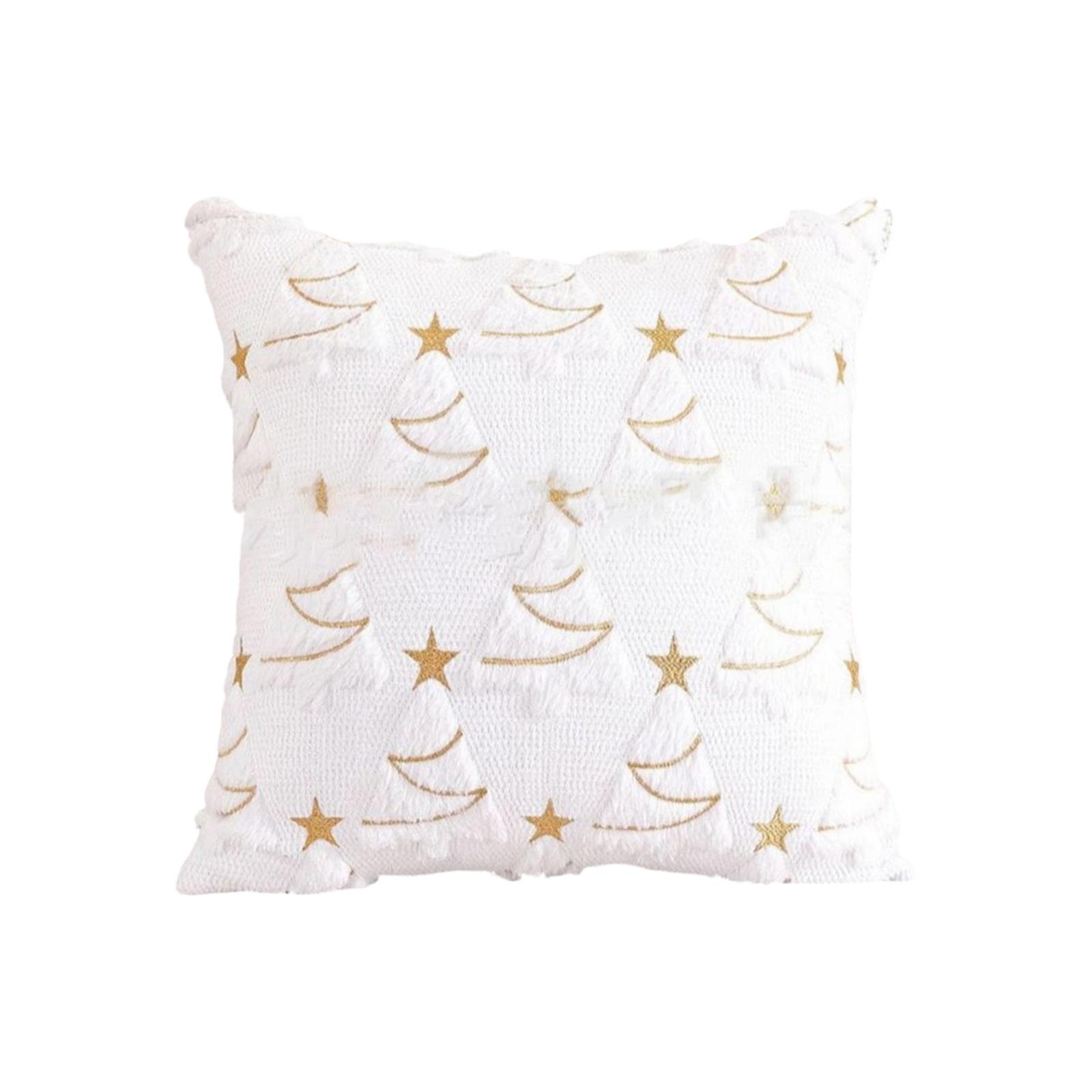 

Merry Christmas, Throw Pillow Cover, Winter Holiday, Cushion Cover Sofa Decoration, Christmas Tree One Size