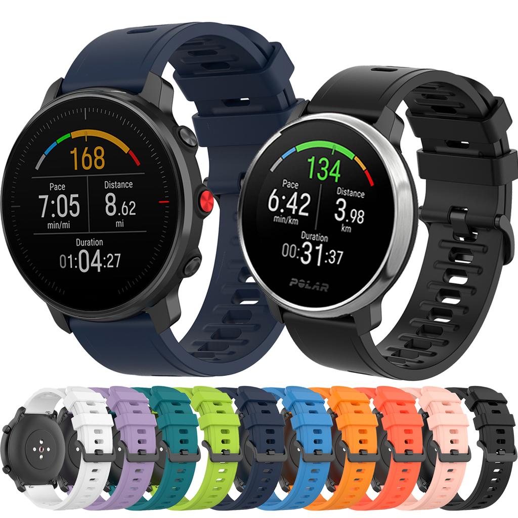 Wrist Strap For Polar Vantage M M2 / Lgnite Smart Watch Band Silicone Bracelet Replacement Strap For Polar Grit X/Unite Correa