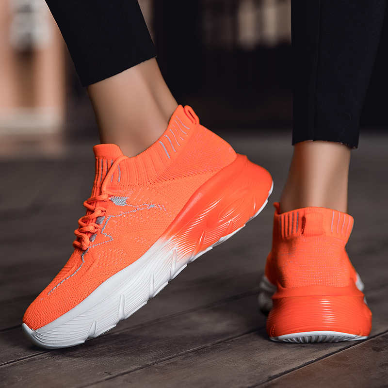 Tied Increase Height Skateboarding Shoes For Women Casual Green Women Sneakers Yellow Boots Sport High End Krasofka