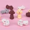 Rubbing Eraser Traceless Wipe Clean Stationery Cartoon Teddy Dog Pencil Eraser for Student