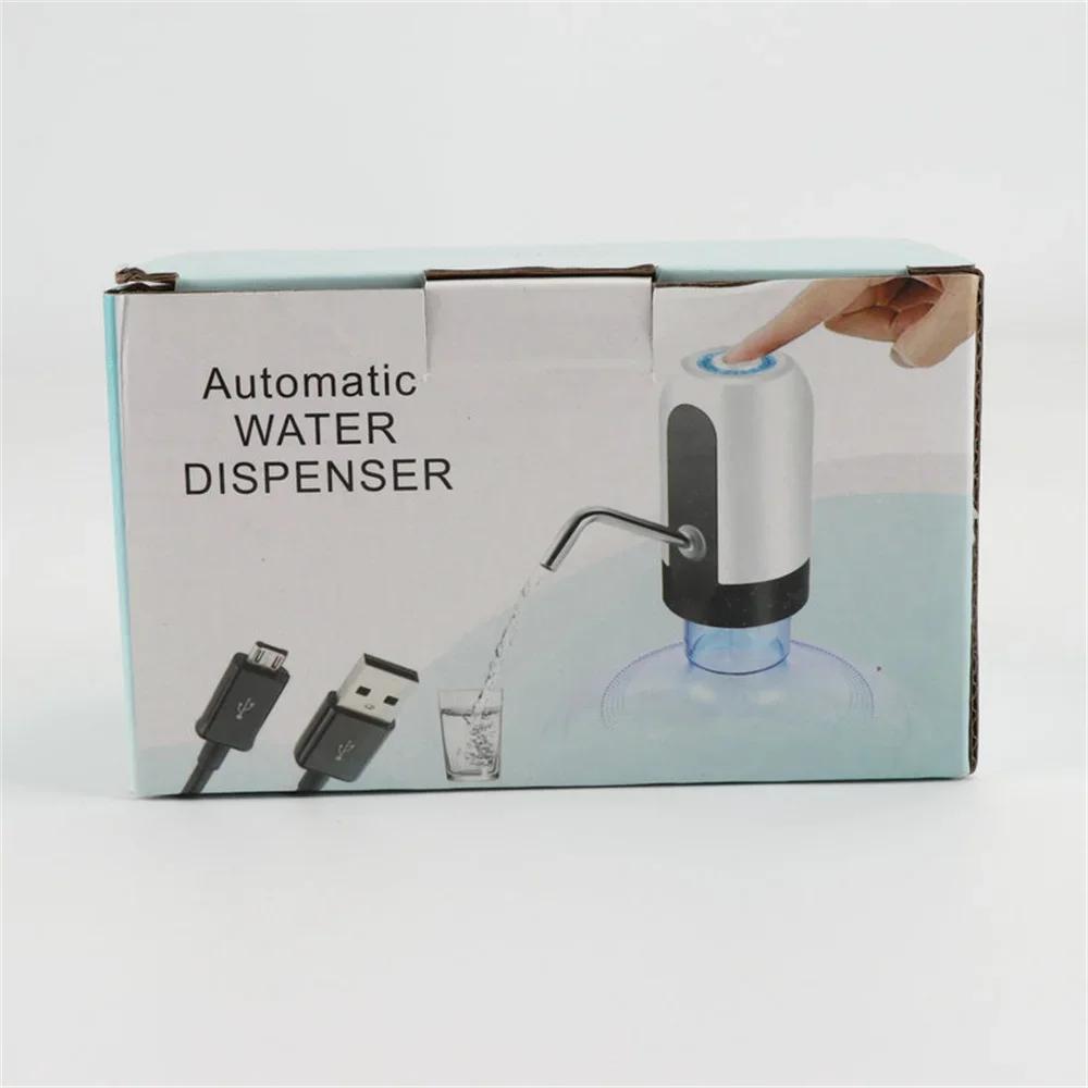 Pump Automatisk Vattenflaska Dispenser Intelligent Elektrisk Dricksvatten Hushåll Uppladdningsbar Mineral Vår Absorbent