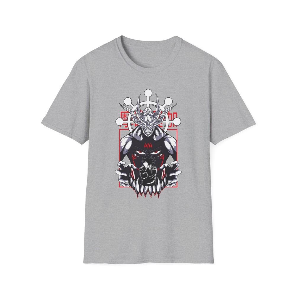 Jjk Unisex Jl Anime TShirt Softstyle Fishiguro Vs Hinami