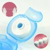 1 Rolo 50m Fio Dental Higiene Bucal Limpeza dos Dentes Fio Dental Encerado Sabor Menta Carretel Fio Dental Palito Limpador de Dentes