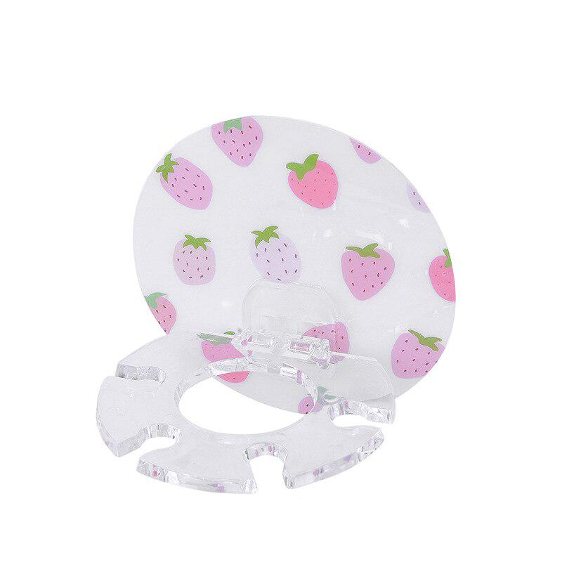 1Pcs Bathroom Toothbrush Holder Strong Suction Toothpaste Storage Rack Bath Organizer Accessories