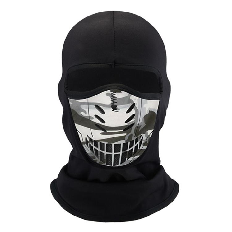

Commuters Balaclava Face Mask for City Ride Punk with Windproof Feature Full Face Cover Warm Breathable Head Cover