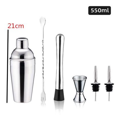 Shangqi Stainless Steel Cocktail Shaker Set