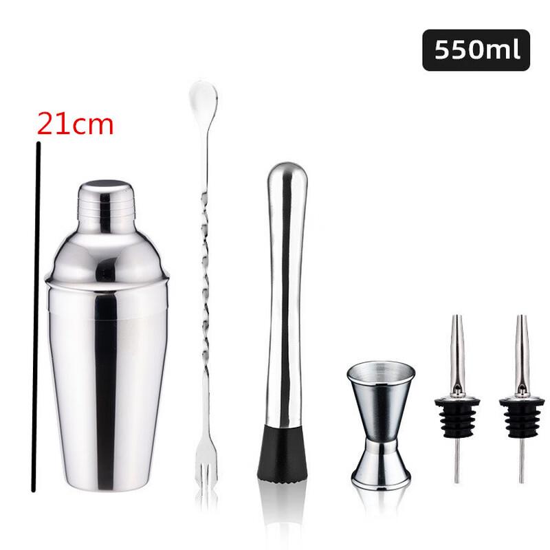 Shangqi Stainless Steel Cocktail Shaker Set