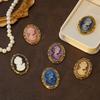 European Retro Embossed Unisex Brooch