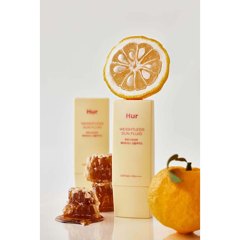 House of Hur Weightless Sun Fluid – Lightweight Daily SPF50+ PA++++, Korean