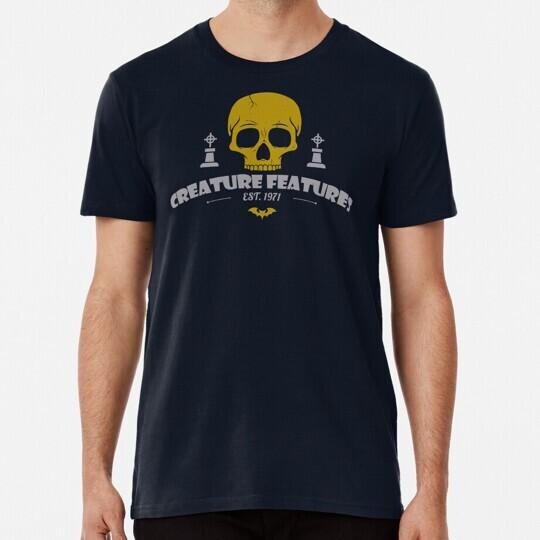 Creature Features Skull Size S to 5XL Made in the USA T-Shirt XXL