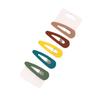 7cm Matte BB Clip - Cute Korean & Japanese Style Morandi Color Hairpin Accessory