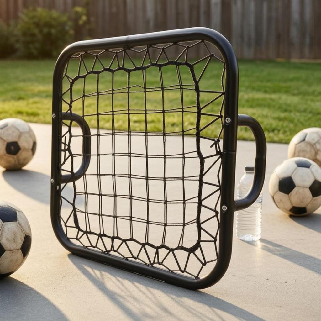 Soccer Net Compact Rebounder Heavy-Duty for Backyard, Coaches