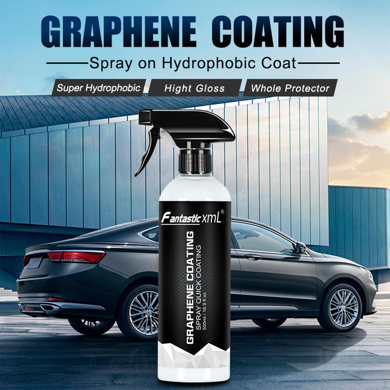 

Car Graphene Coating Spray Multifunctional Practical Auto Paint Restoration Protect Cars Care