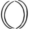 Wheel Arch Protector Lip Trim, Anti Scratch Protection Cover, Durable Universal Fit 28.4 Inch for Cars, Trucks, SUVs, Black