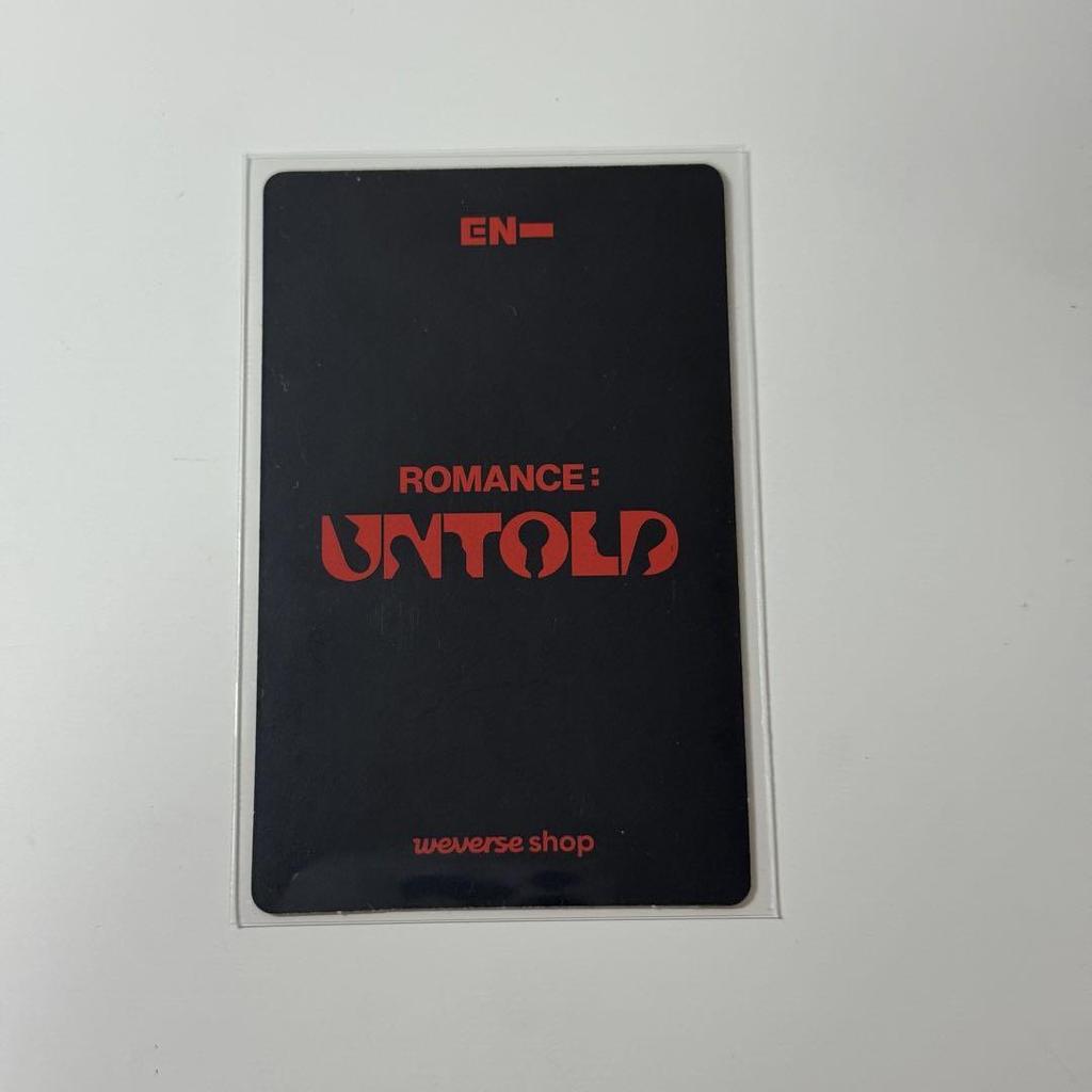 [USED] ENHYPEN ROMANCE:UNTOLD Jakarta Jungwon Trading Card