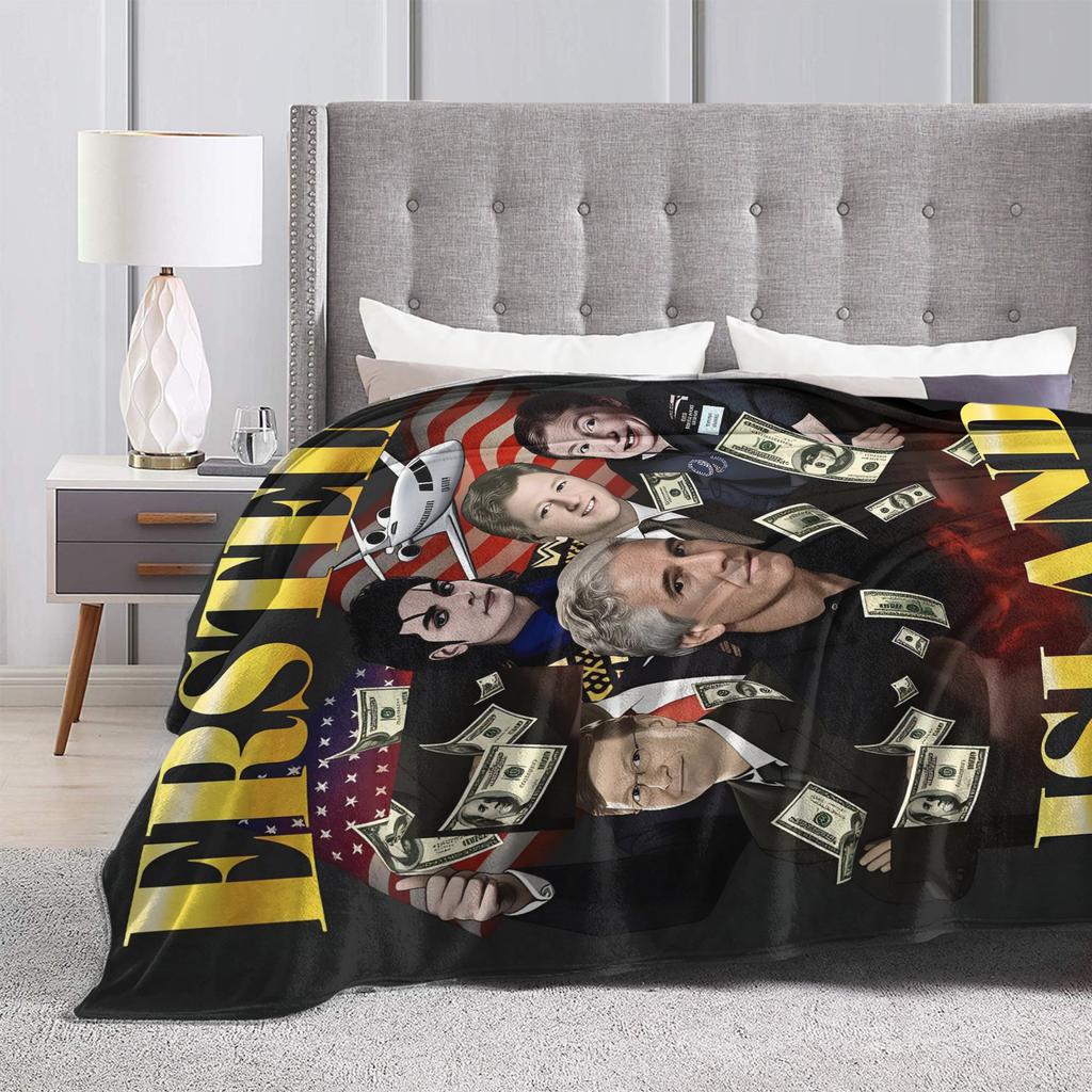 Lustige Jeffrey Epstein Decke Qualität Warm Weich Bettwäsche Überwürfe Winter Reise Büro Sofa Stuhl Druck Tagesdecke
