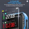 Advanced Electromagnetism Meter Electromagnetism Detectors For Home Safety Radiation Detectors With Temperature Monitoring Curved Display