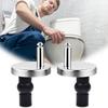 2pcs Toilet Seat Bolt Set - Quick Release, 14-16mm Hole, Durable, Bathroom Fixings