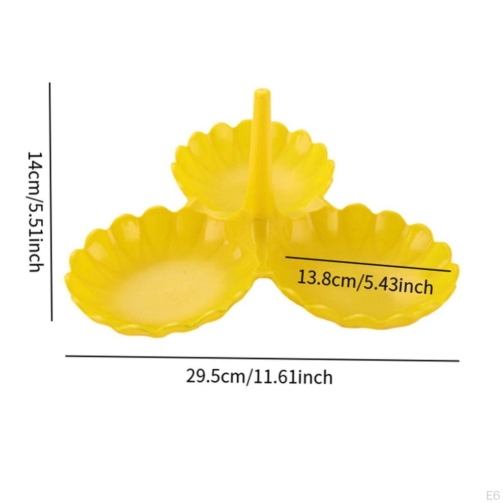 Countertop Serving Bowl for Fruits And Desserts Stackable Design