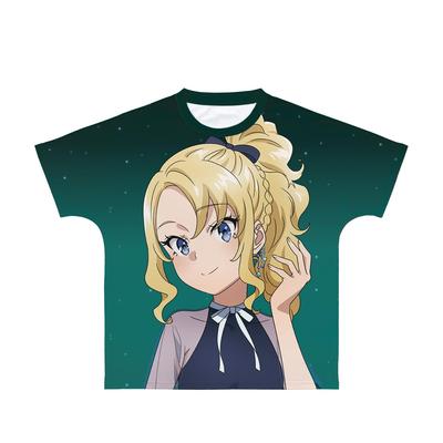 Rascal Does Not Dream of a Dreaming Girl Newly Drawn Illustration by Toyohama Nodoka Starry Sky Dress Ver. Full Graphic T-shirt Unisex XXS Size