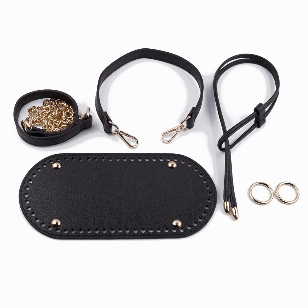 1Set Handmade Bag Bottom Flap Cover Hardware Package Accessories For Bags Diy HandBag Shloulder Straps For Diy Women Backpack