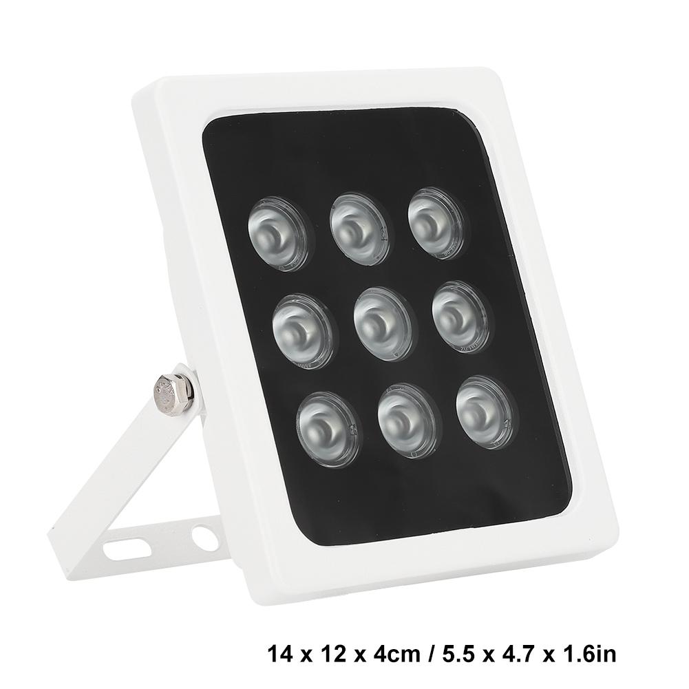 DC12V 9 IR Infrared Fill Lamp IP66 Waterproof Light for Security CCTV Camera