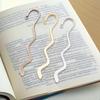 10PCS Wave Shape Bookmarks Retro Exquisite Bookmarks for Student Reading Durable Accessories Bookmarks Teacher Supplies