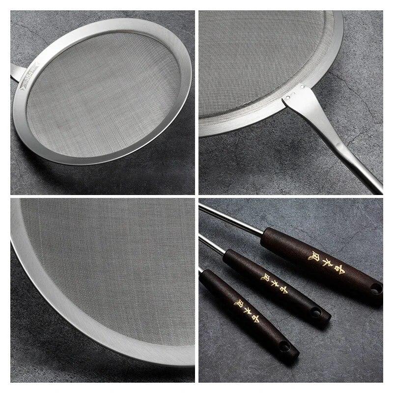 Multi-functional Filter Spoon Hot Pot Filter Soup Skimmer Spoon Mesh Percolator Strainer Fat Oil Skim Grease Foam Kitchen Tools