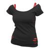 Spiral Direct Womens/Ladies Ripped 2 In 1 Top