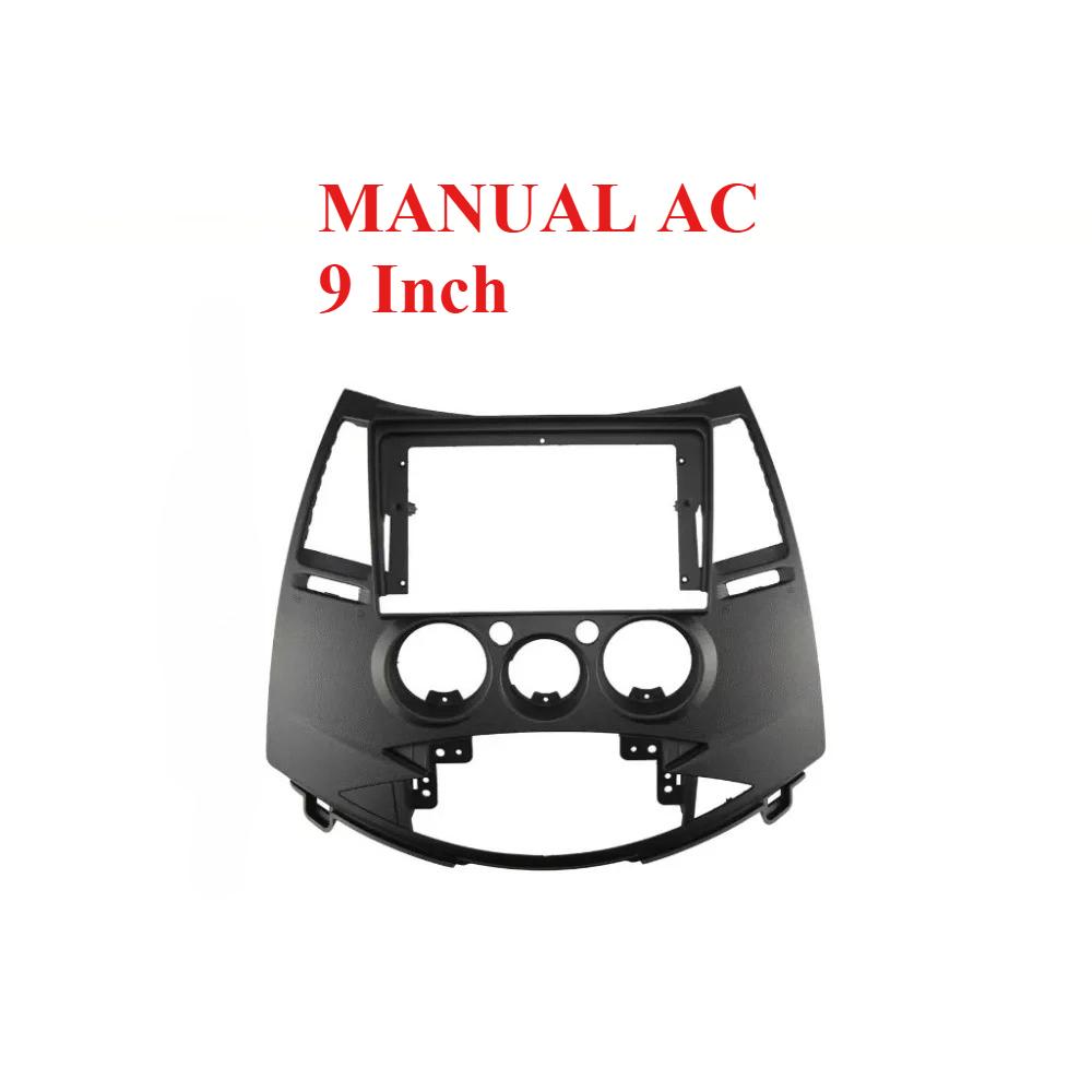 For Mitsubishi Grandis 2003-2011 9 Inch Car Fascia Frame Decorative Panel Mounting Auto Interior Accessories