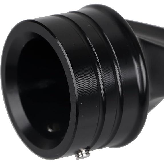 Black Spike Front Twisted Axle Nut Covers Axle Caps Compatible for Harley Touring Softail Dyna Street Glide Road King Road Glide