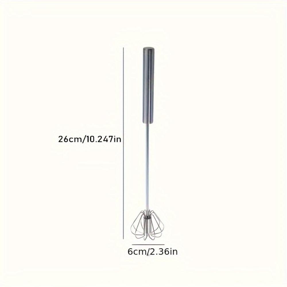 

Ручной венчик из нержавеющей стали — идеально подходит для яиц, крема и выпечки | Прочный кухонный гаджет