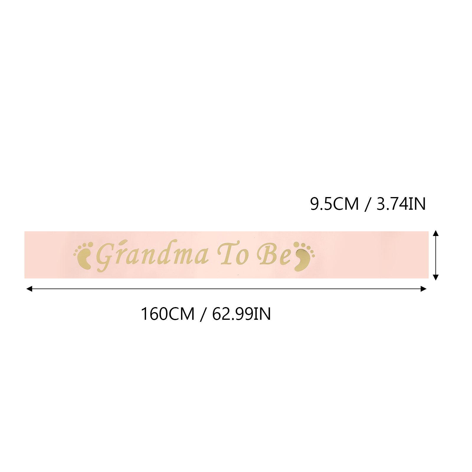 

3Pcs Premium Satin Sashes with Golden Letter Printing Birthday Celebration Decor Fun Festive Accessory Party Supply 160X9.5X0.05CM