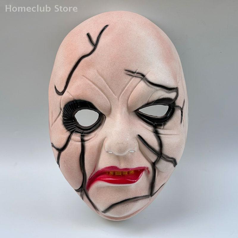 1Pc Scary Face Halloween Costume Party Props Horror Cosplay Masquerade Accessories For Adults