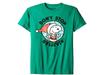 Peanuts Don't Stop Believin' Green Snoopy Mens T-shirt NEW