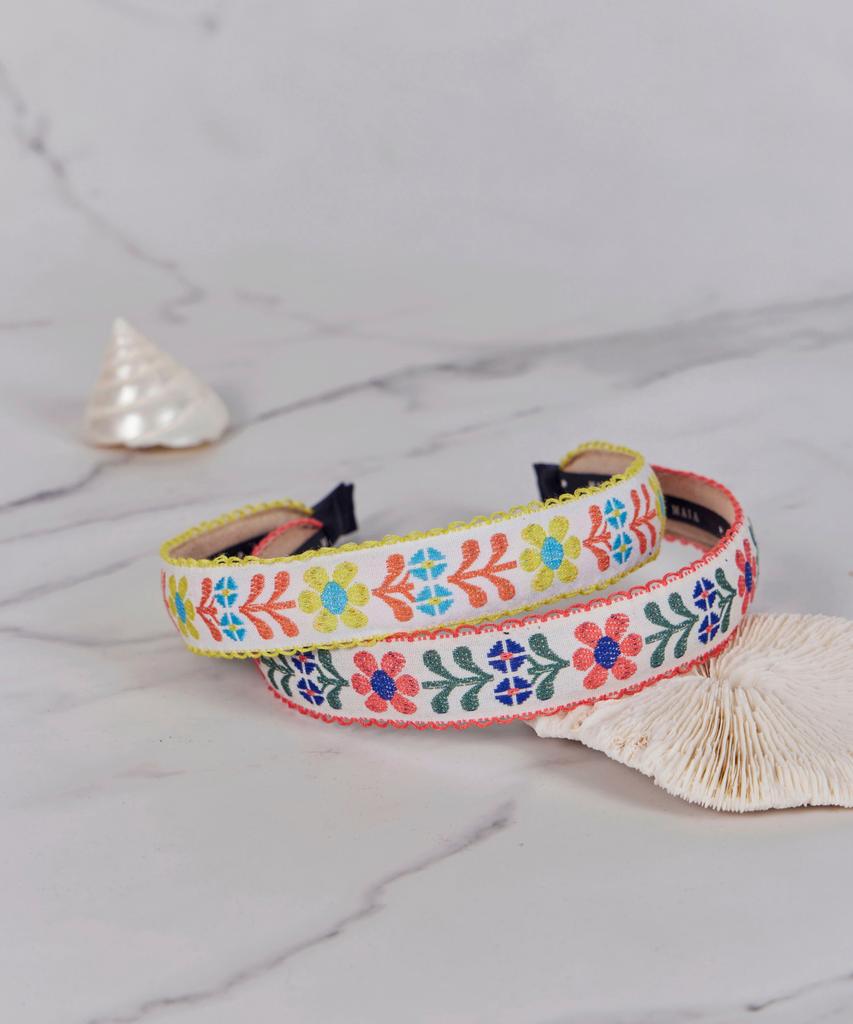 Maia Flower Headband P-Yellow