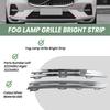 Car Front Bumper Fog Lamp Grille Bright Strip Chrome Plated 32234952 32234953 For Volvo XC60