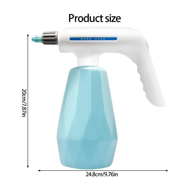 Pulvérisateur Électrique 1.2L Avec Tasse de Dosage Précise Poignée Ergonomique en ABS Rechargeable Pour Plantes et Désinfections
